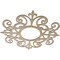 Ekena Millwork Dijon Wood Fretwork Pierced Ceiling Medallion, Hickory, 36"OD x 11 3/4"ID x 3/8"T CMWP36X36X0375DIHI - alternate 4